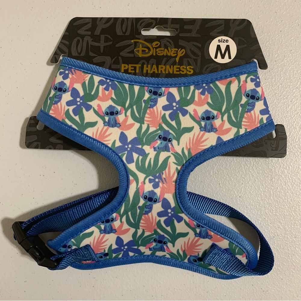 Disney Lilo & Stitch Pet Harness-Size M New - Picture 1 of 7